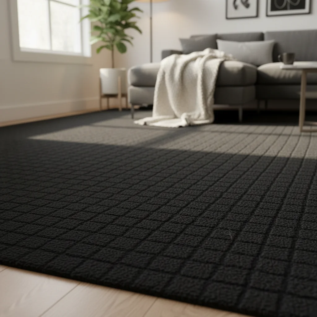 Geometric Grid Carpet - Image 2