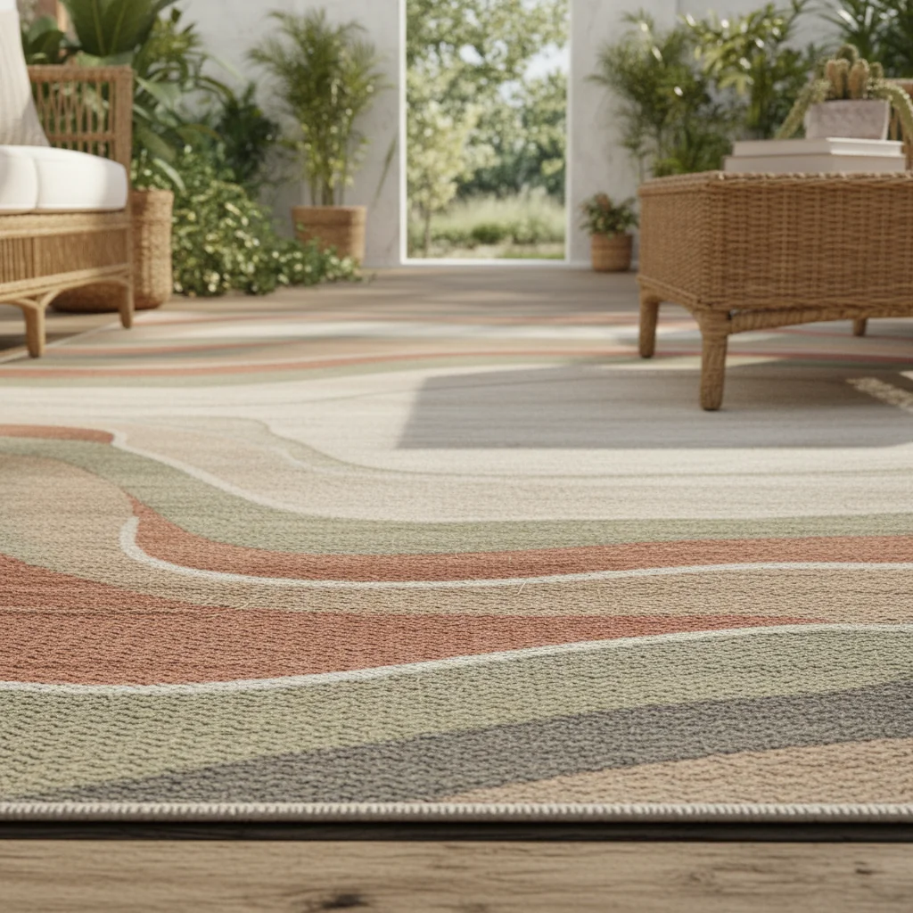 Bohemian Abstract Carpet - Image 2