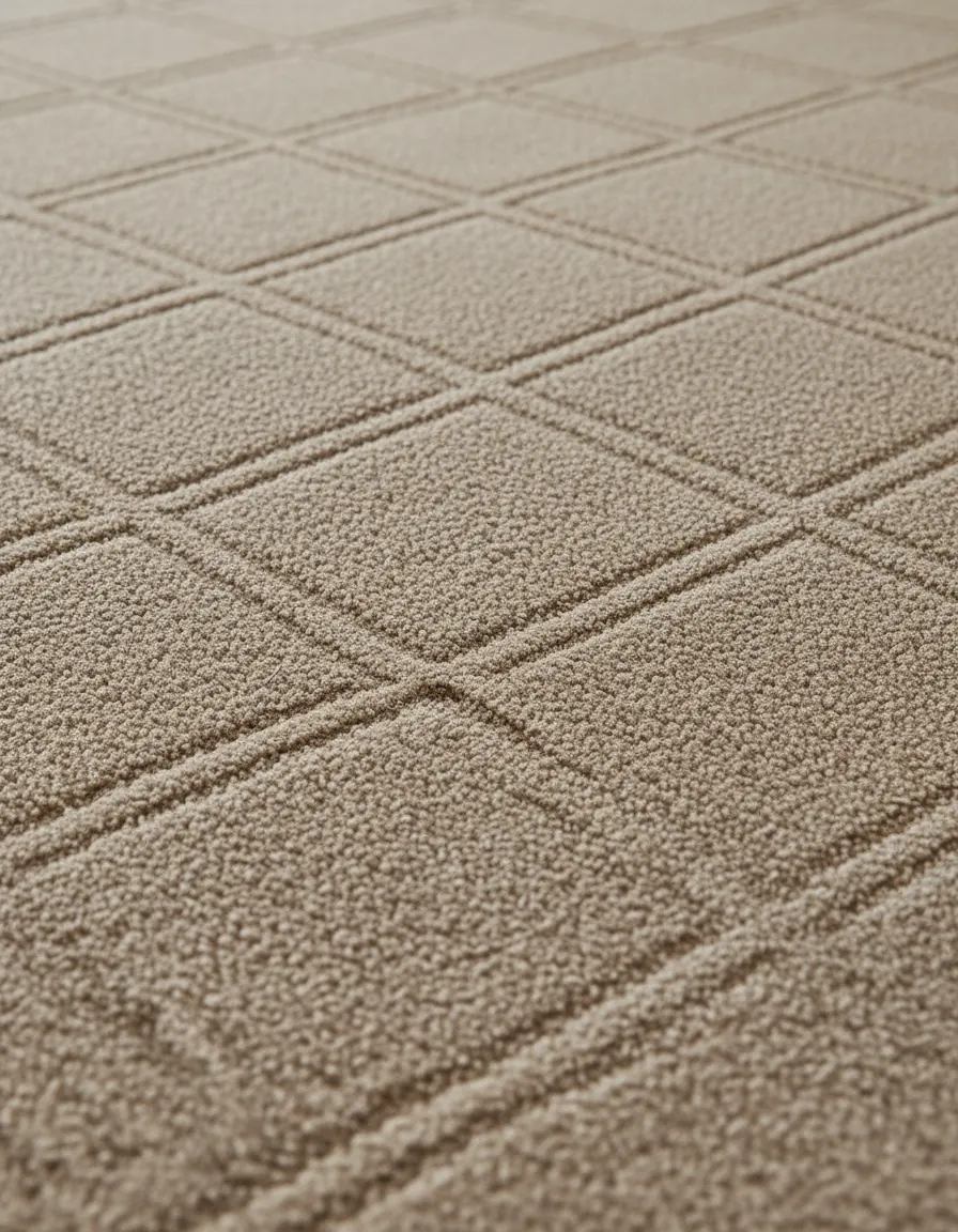 Plush Geometric Carpet - Image 2