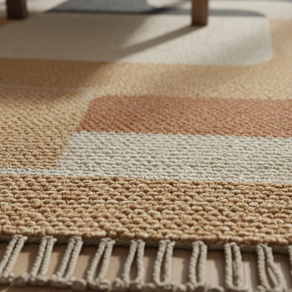 Japandi Geometric Carpet - Image 2