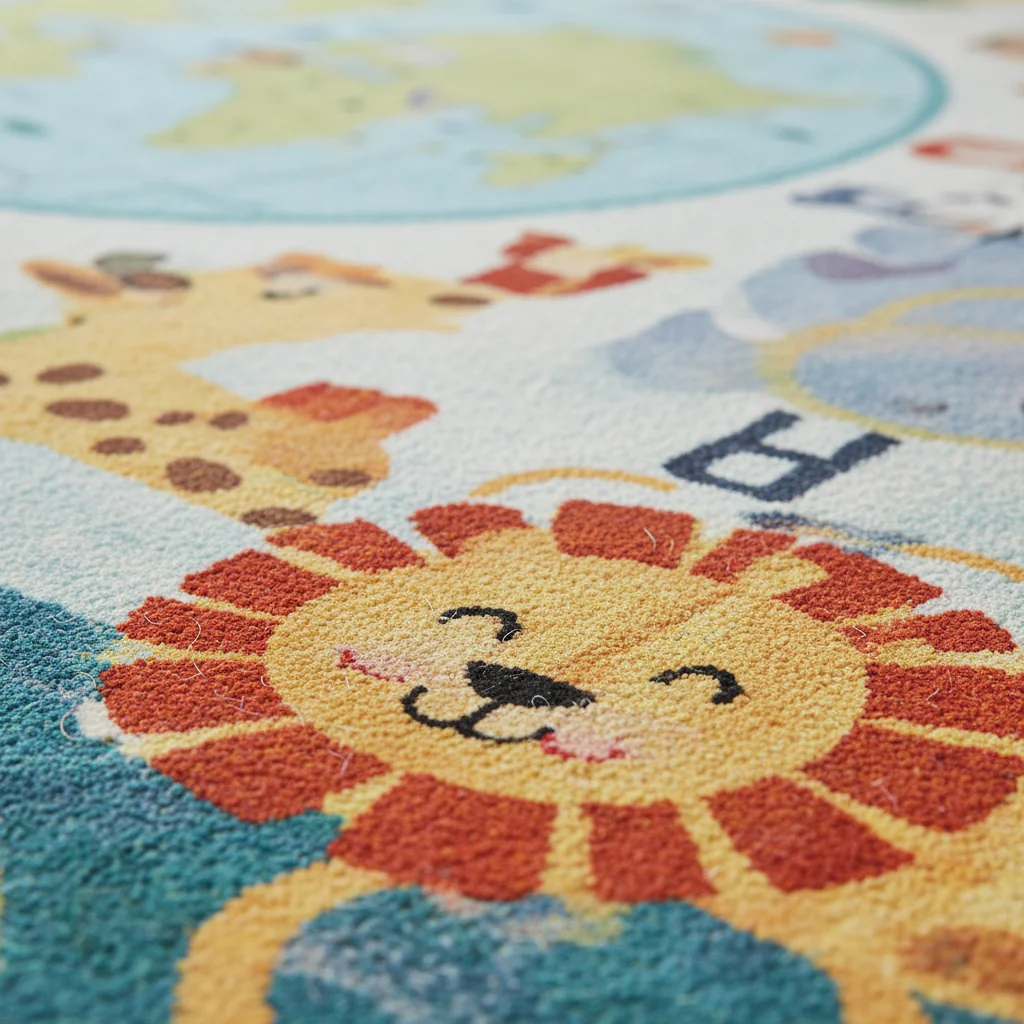 Educational Animal Rug - Image 2